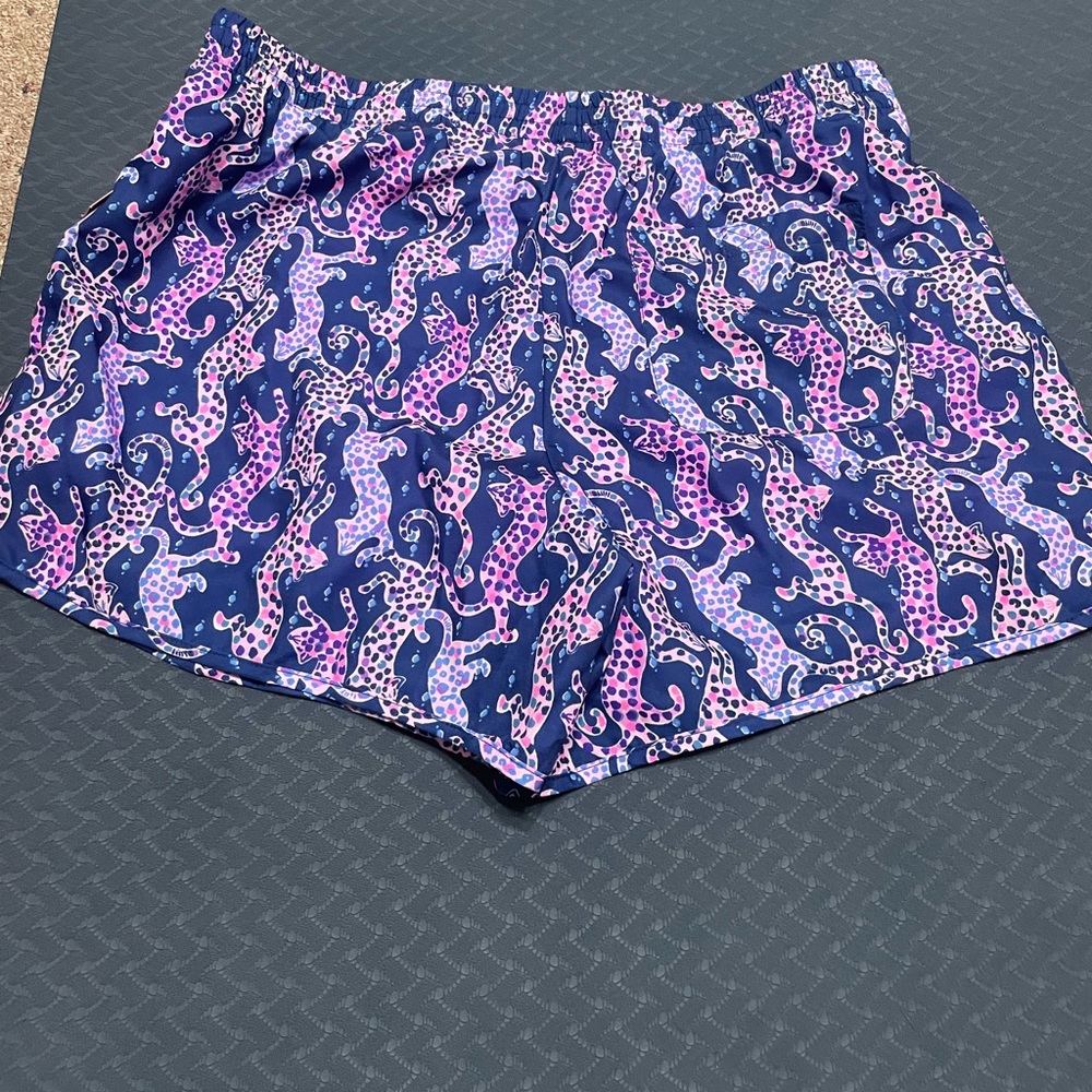 Lilly Pulitzer Ocean Trail Shorts Oyster Bay small NWT